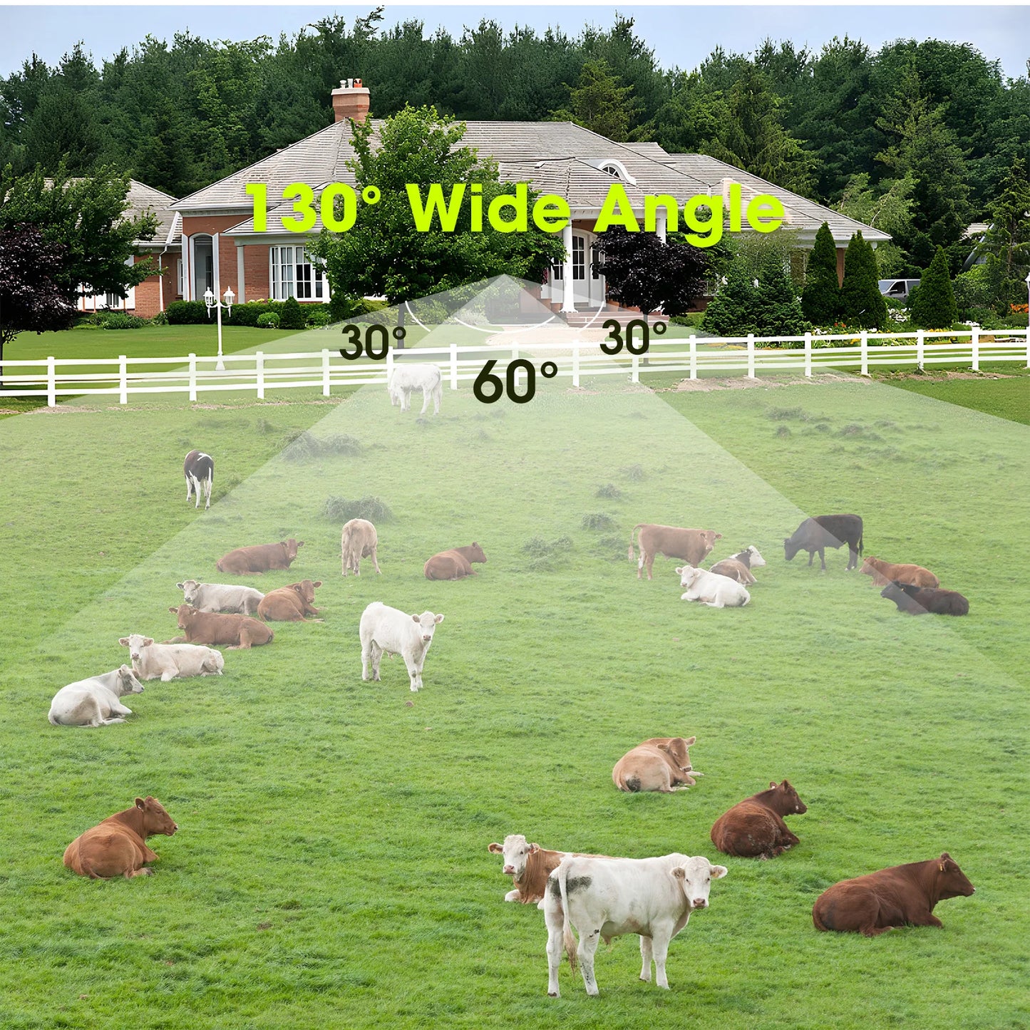 4K Solar Trail Camera, 64MP Trail Camera with Night Vision 0.2s Trigger Motion Activated, Game Camera with 130°