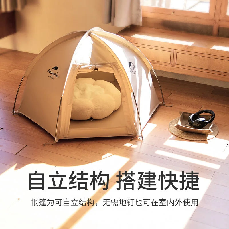 Naturehike Hexagonal Pet Tent Outdoor Self-reliant Cat Nest Portable Pet Tent Home Dog Nes