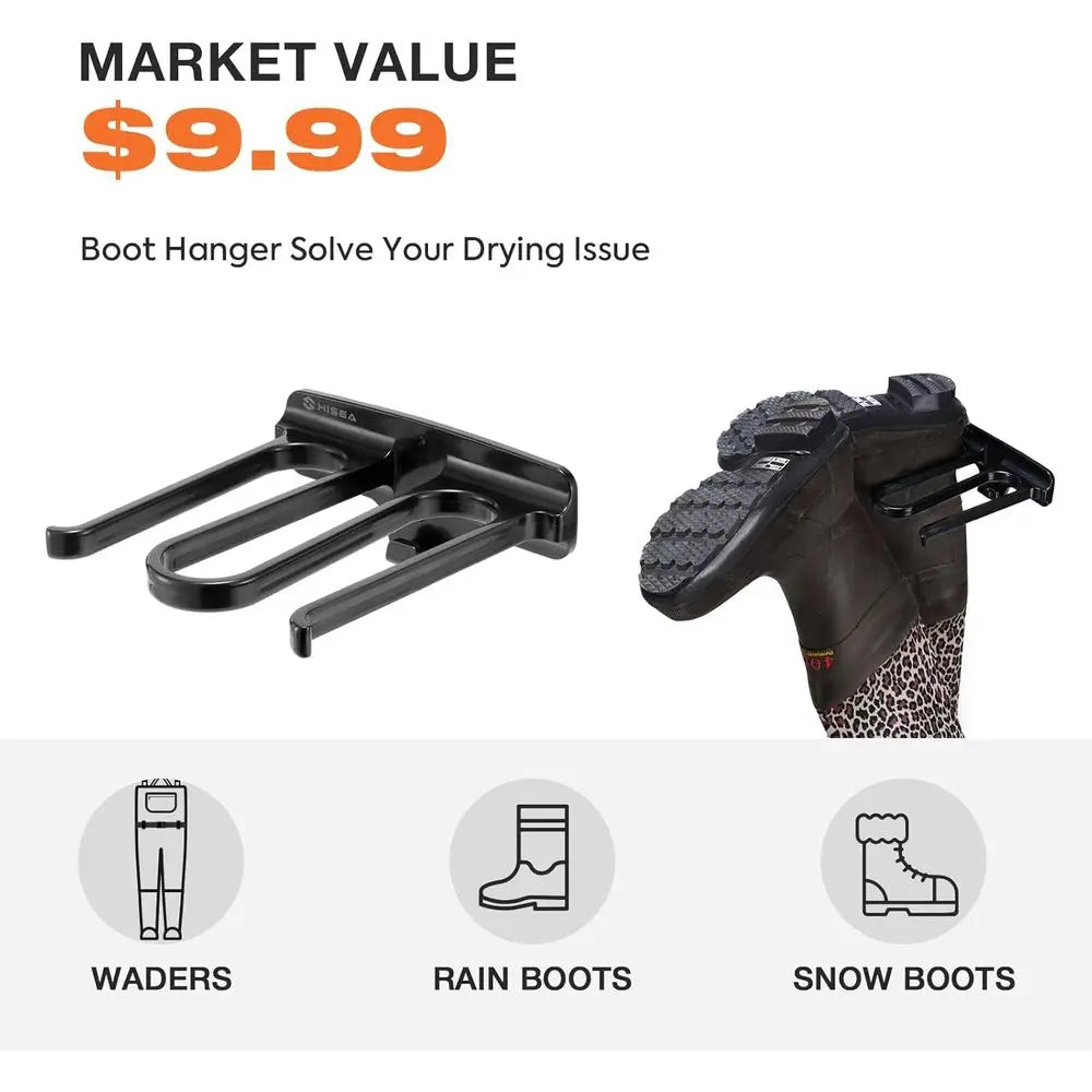 HISEA Kids Chest Waders for Toddler & Children, Youth Neoprene Waterproof Hunting Fishing Wader with Insulated Boots Boy Girl