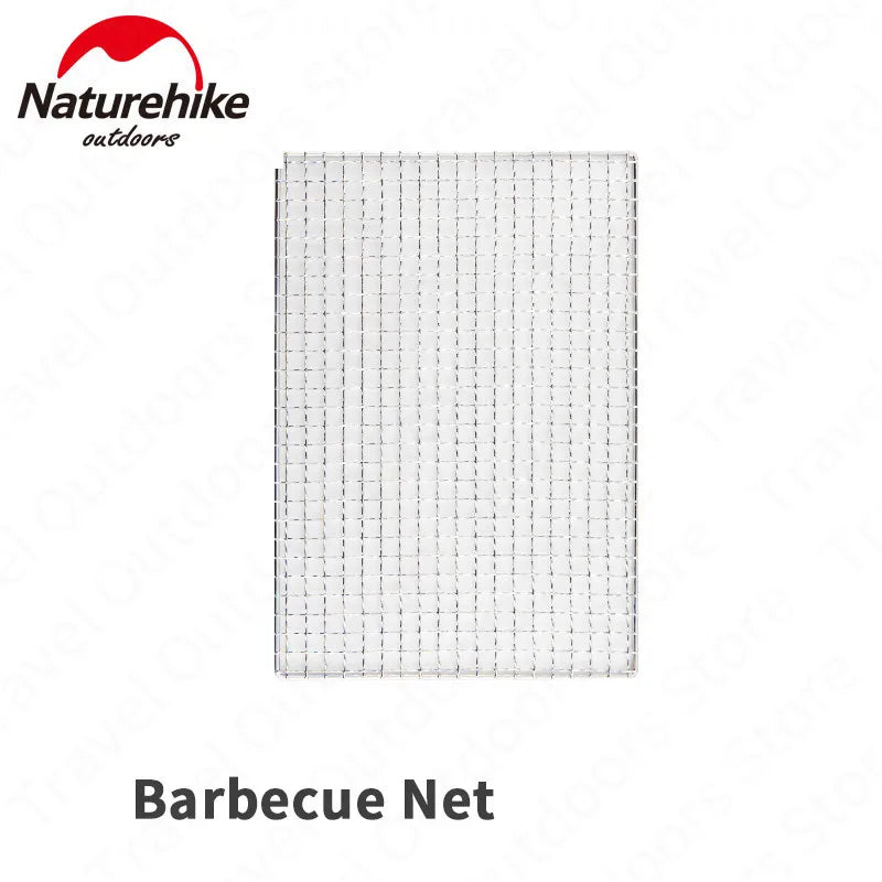 Naturehike Outdoor IGT Stove Portable Folding Stainless Steel Embedded BBQ Picnic Charcoal Grill Oven Tool Camping Accessories