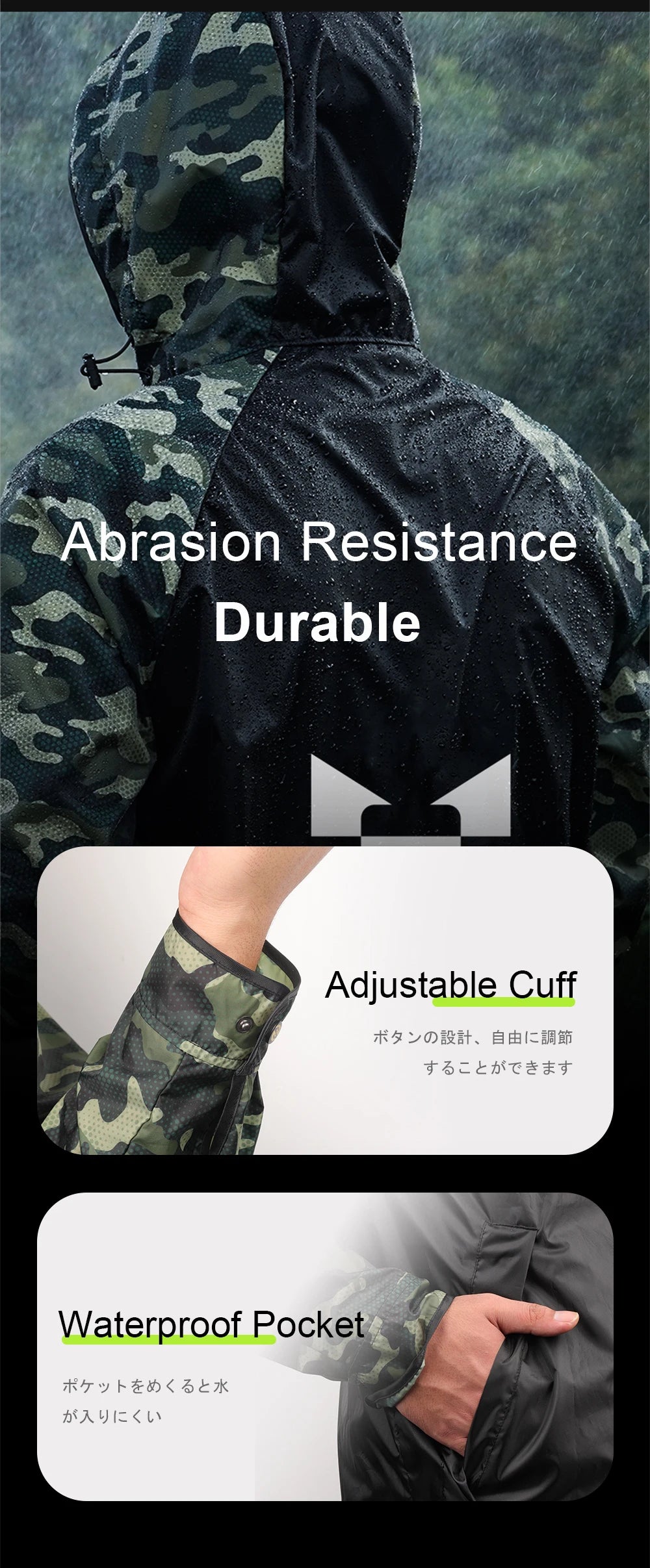 HISTAR Fishing Raincoat Type-Long Waterproof Thin Oxford Cloth Soft TPU Fabric Lightweight Hot Selling Portable Raincoat