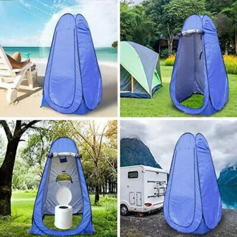 Pop Up Privacy Shower Tent Portable Outdoor Shower Tent Camp Toilet Rain Shelter