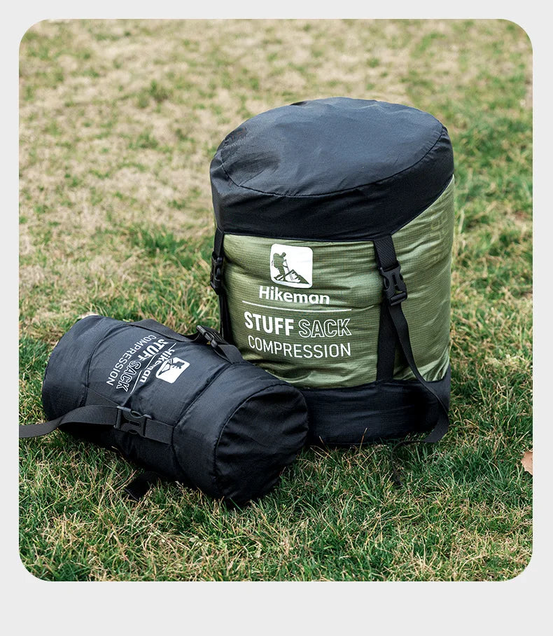Outdoor Sleeping Bag Compression Bag Camping Travel Organizer Large Capacity Portable Compression Storage Bag for Camping Clothe