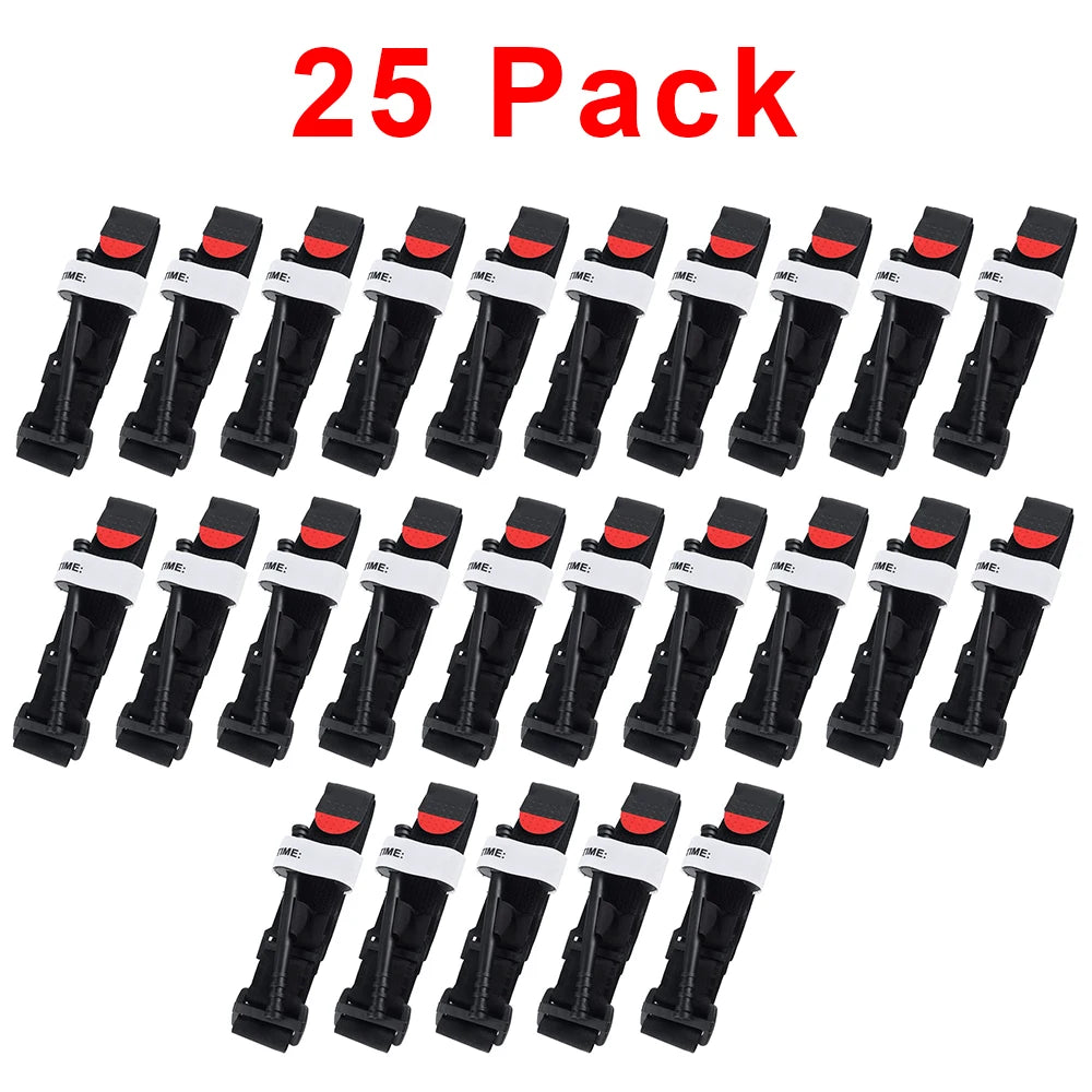 5/10/25/30 Pcs Emergency Tourniquet Outdoor Portable First Aid Quick Slow Release Tourniquets CAT Medical Tactical Equipment