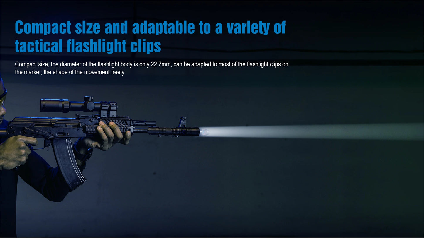 Trustfire T30R 1100M Tactical Flashlight 460Lumen La-ser High Power Led USB Flashlight 18650 Rechargeable Self Defense Torch