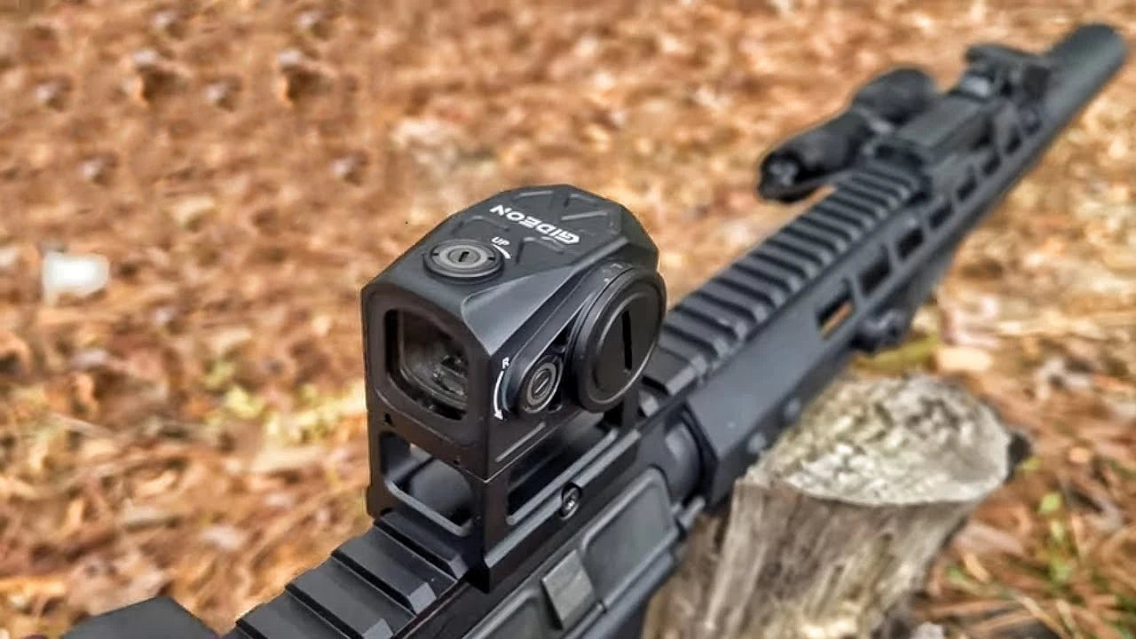 Gideon Optics Mediator Red Dot Multi-Reticle Sight 1x16mm Reflex Sight for Hunting Closed Emitter Fit for ACRO & Picatinny Rail
