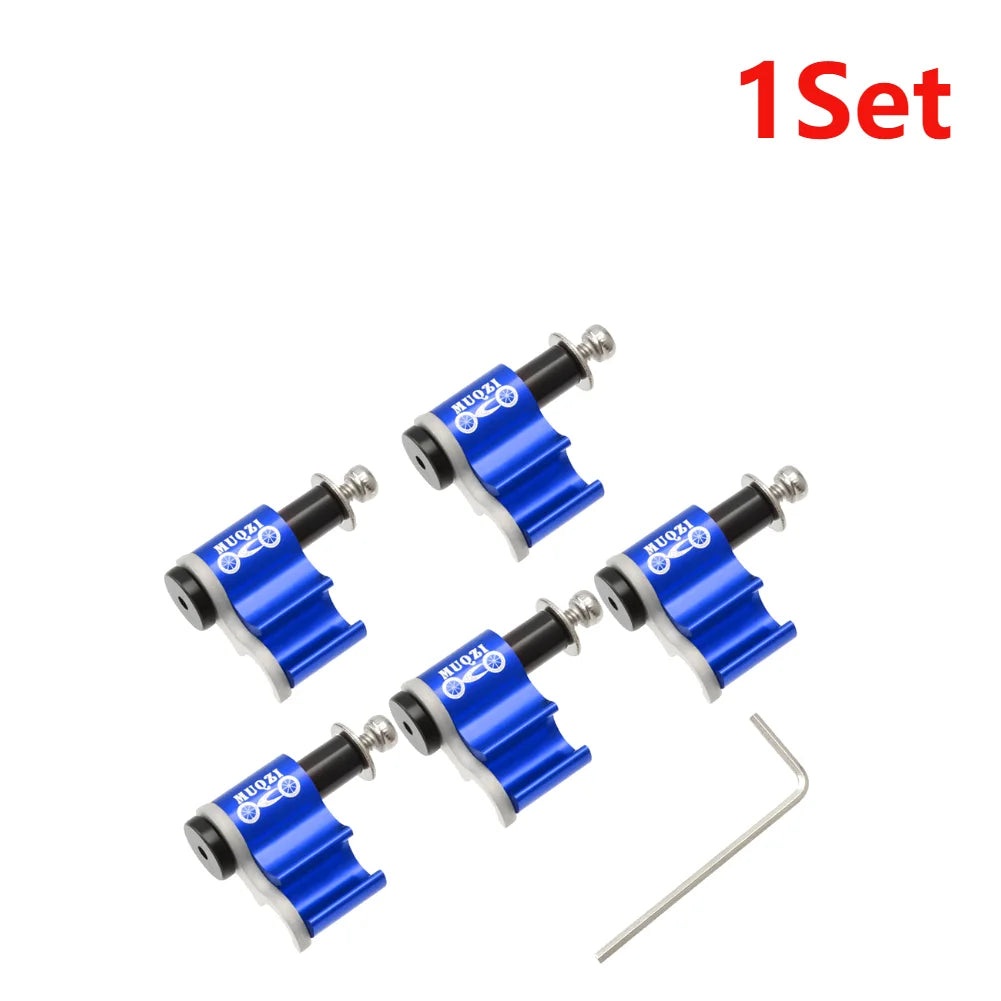 MUQZI 5pcs/Set MTB Bike Hydraulic Brake Cable Housing Adapter Clip Mountain Bicycle Brakes Line Guide Hosing Conversion Mount