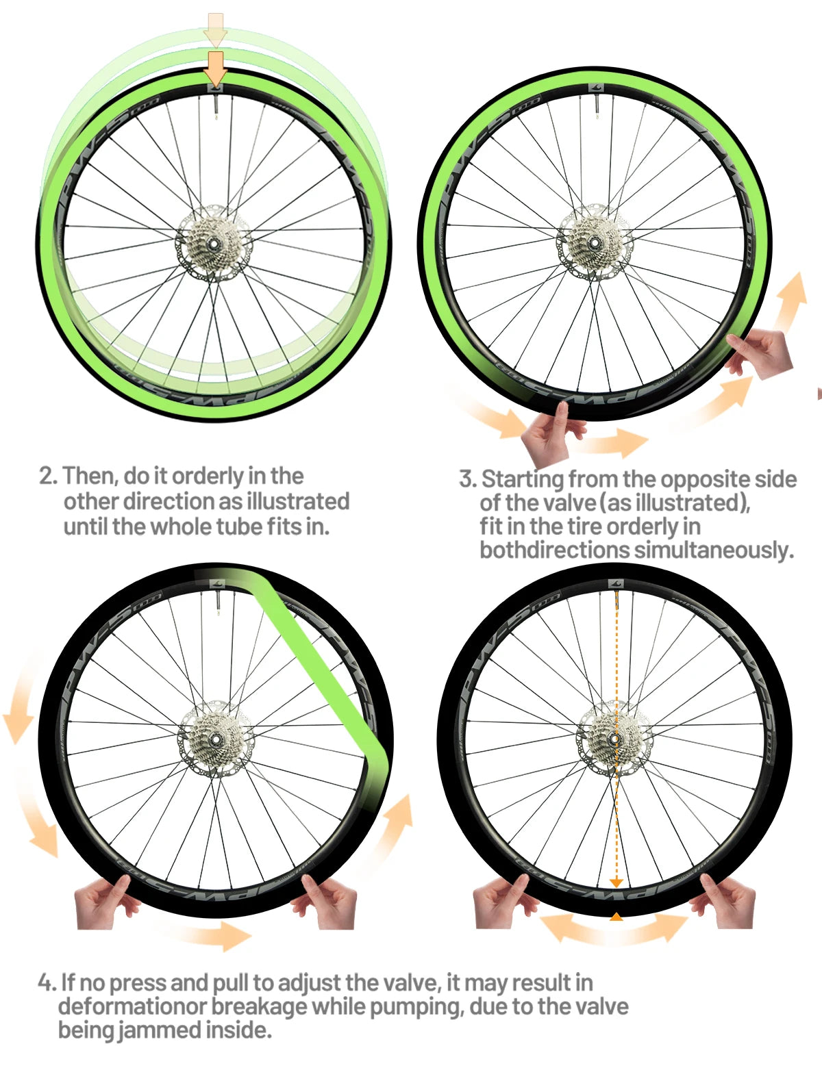 2pcs CYCLAMI Ultralight Bike Inner Tube 26 27.5 29 Inches MTB Bicycle TPU Material Bicycle Tire 45mm French Valve FV Super Light