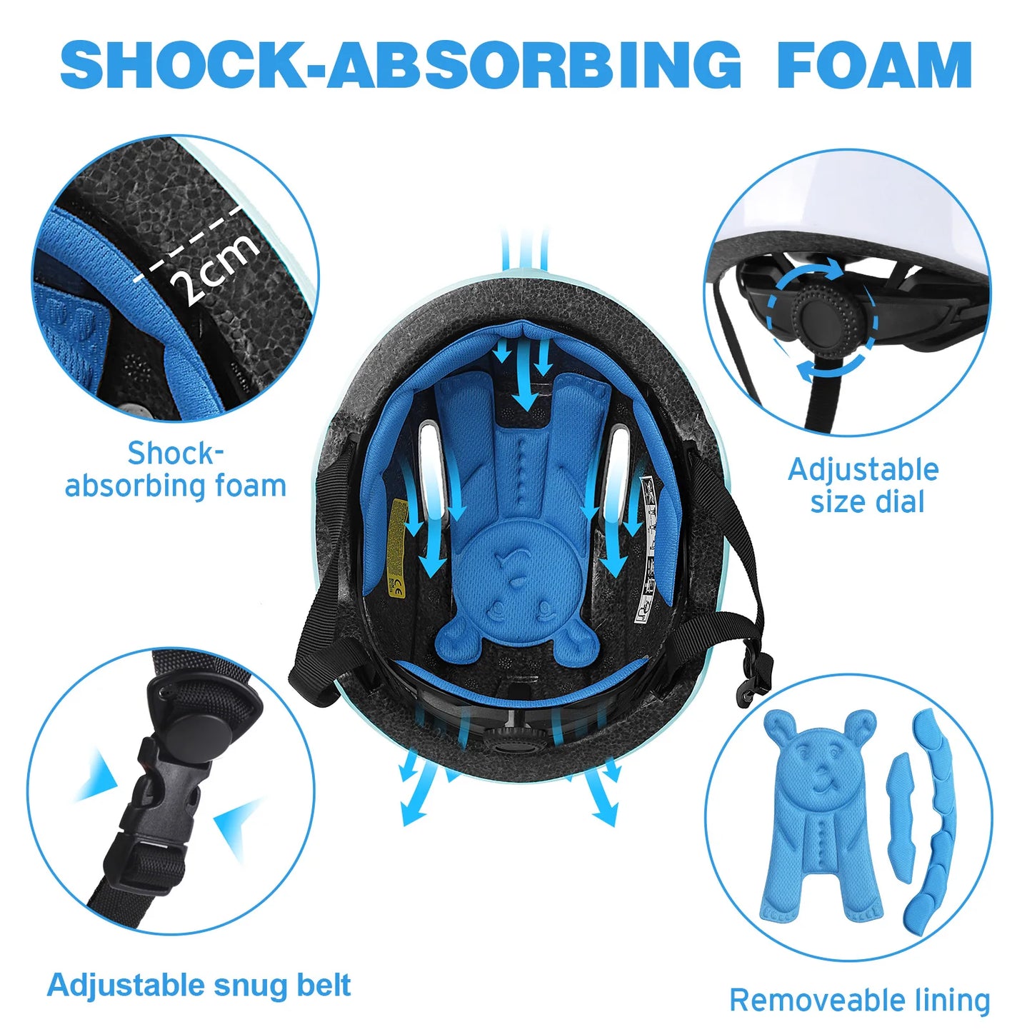 Toddler Kids Bike Helmet,3D Children Bicycle Helmet for Boys and Girls,Adjustable Lightweight Helmet,Age 3-10 for Bicycle Helmet