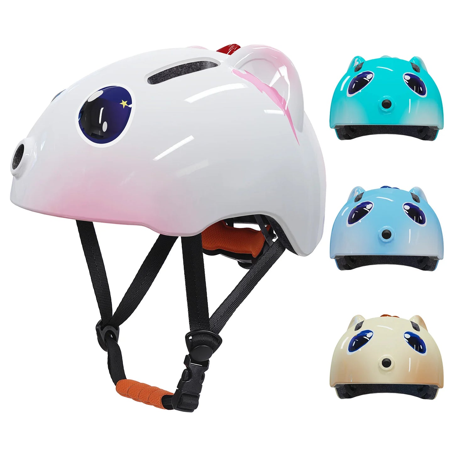 Toddler Kids Bike Helmet,3D Children Bicycle Helmet for Boys and Girls,Adjustable Lightweight Helmet,Age 3-10 for Bicycle Helmet