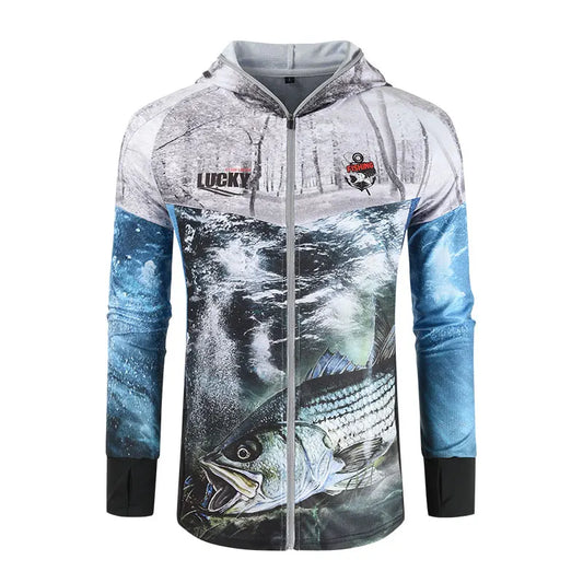 New SPATA Professional Anti-mosquito Fishing Shirts Sun Protection Anti-uv Long-sleeve Fishing Jerseys Clothing Fishing Clothes