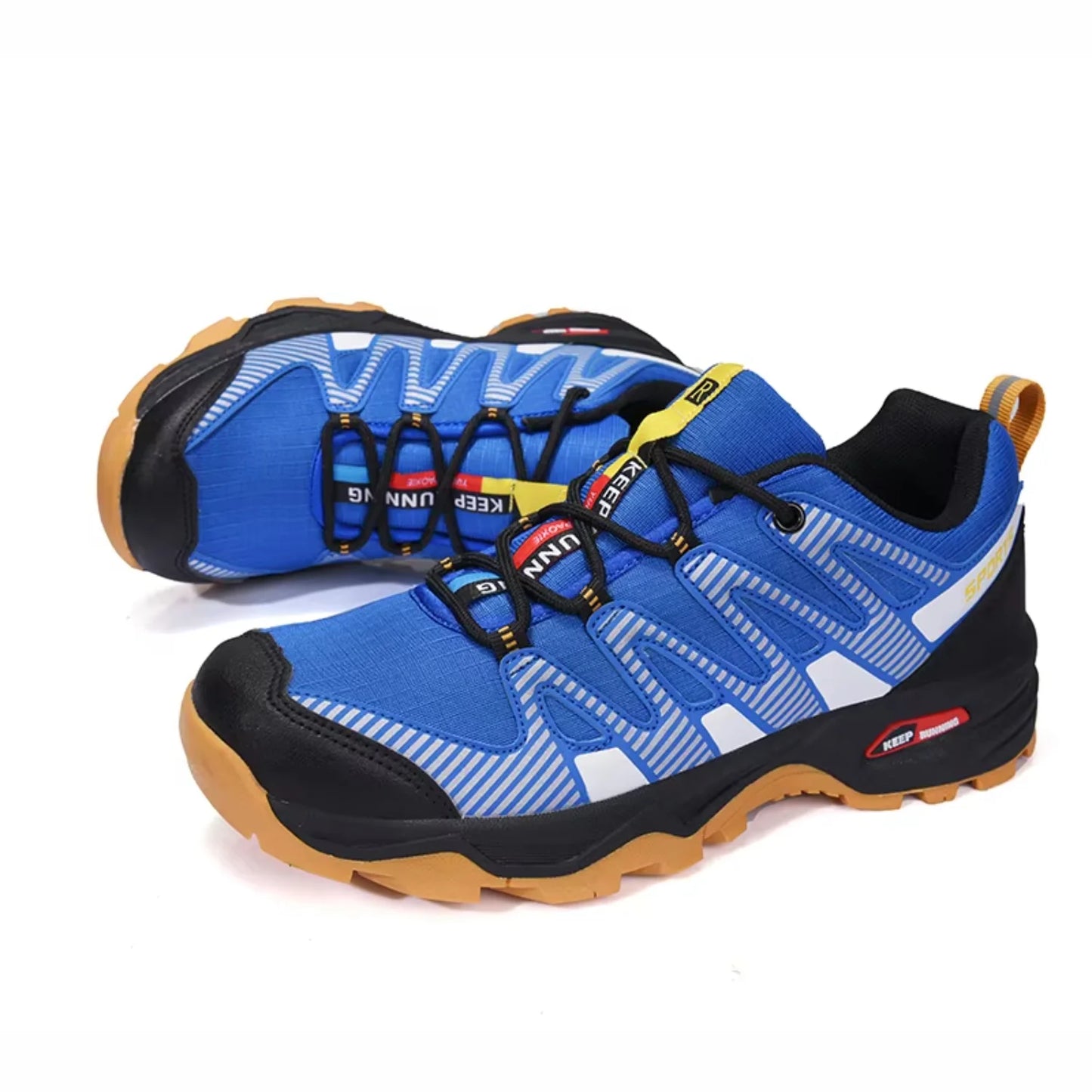 Men's Mountaineering Shoes, Cycling Shoes Solomon Outdoor Tourism Hiking Shoes Breathable Lightweight Anti slip Shoes