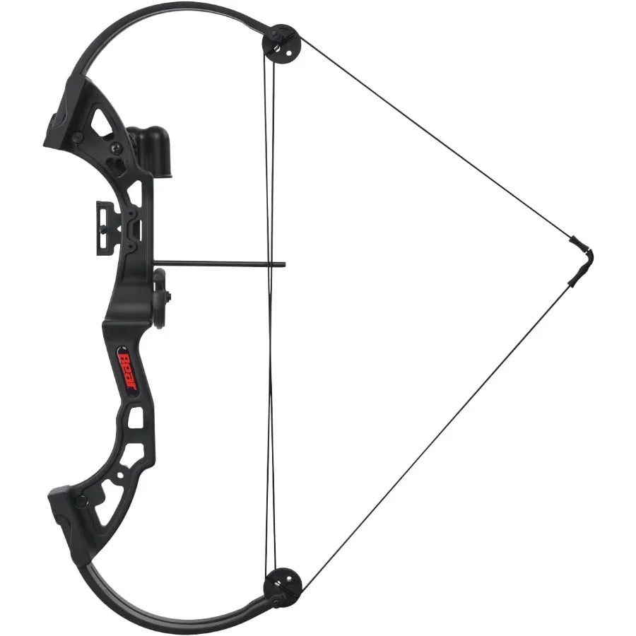Bear Archery Brave Bow Set for Youth Recommended Ages 812 Right Handed Continuous Draw Weight Up to 25 lb. Continuous Draw Leng