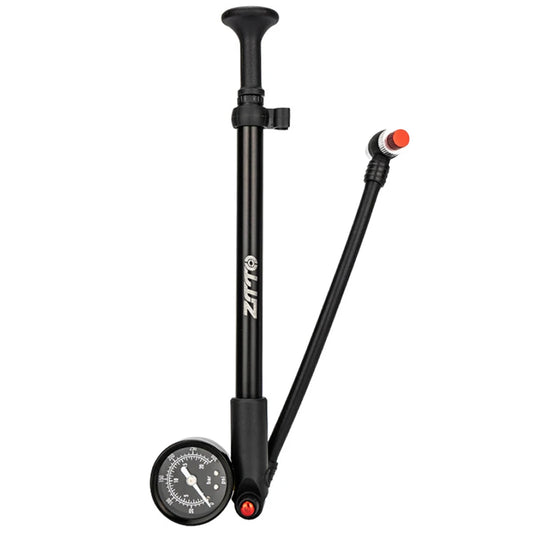 Portable High-pressure 300PSI MTB Bike Air Pump with Gauge for Mountain Bike Front/Rear Suspension Cycling Shock Pump Inflator