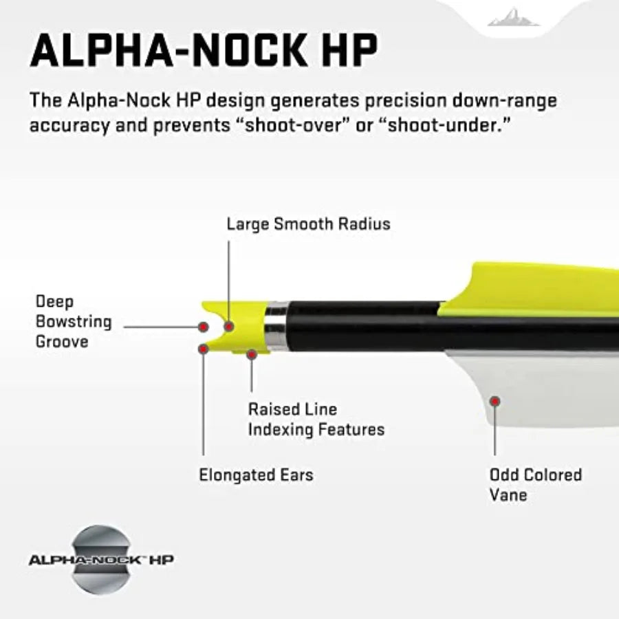 Wicked Ridge by TenPoint XX75 Pack of Six 20 2219 Aluminum Crossbow Arrows 459-Grains.003 Straightness with Alpha-Nock