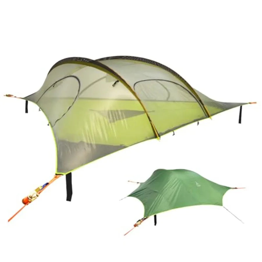 Stingray V3 Tree Tent Camping Hammock Tent 3P Capacity Portable Tree House Shelter for Campers Backyards Campgrounds Designed i