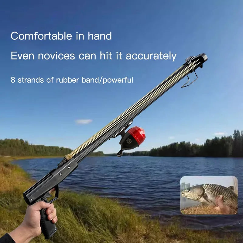 Fish shooting artifact Fully automatic fishing slingshot special high-precision powerful fishing swim bladder arrow long-range