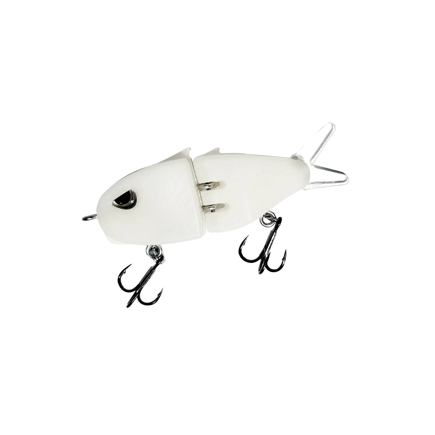 1PCS MM60 Fishing Lure Slow Sinking Swimbait Realistic Jointed Bait 3D Eyes PVC Material for Bass & Predator Fishing Acce