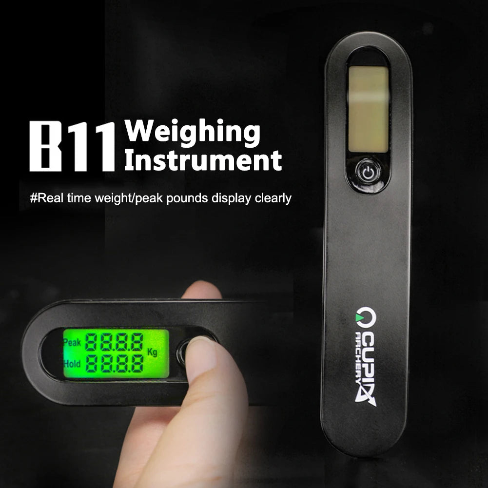 110lbs Electric Digital Bow Scale LED Display Electronic Weighing Device Measuring Test Tool Archery Accressories