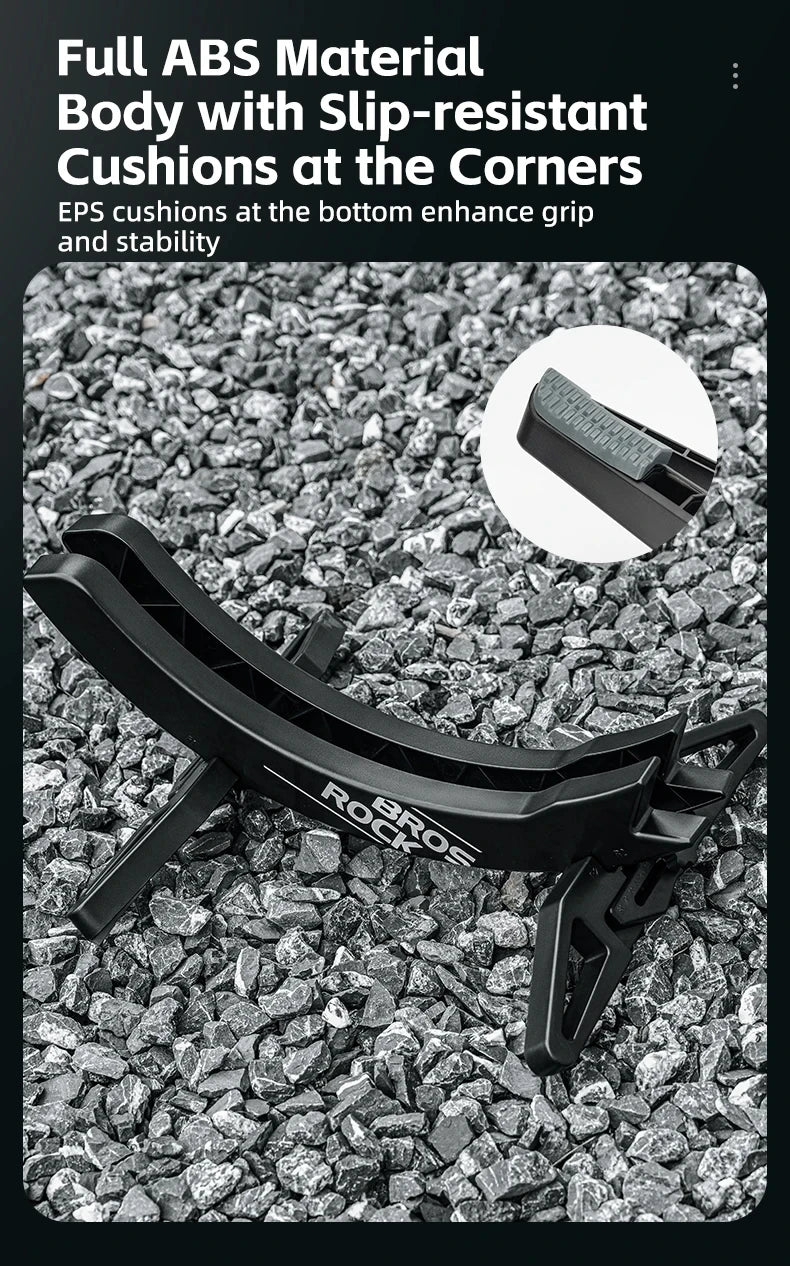 ROCKBROS Bicycle Park Rack Indoor Bike Storage Parking Stand 30-80 MM Width Adjustable For MTB Road Bike Bicycle Accessories