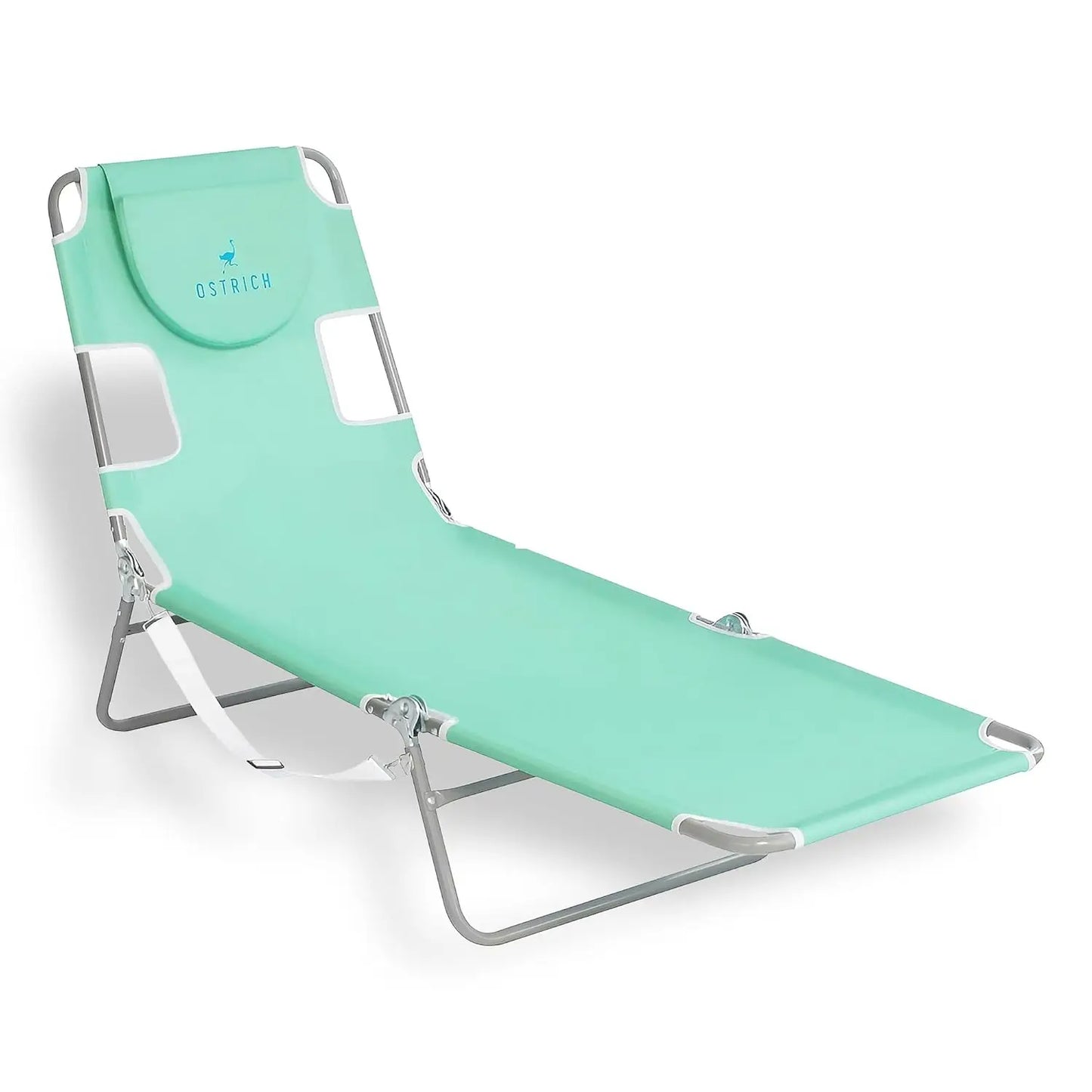 the Original Chaise 72 x 22 Inch Lounge Portable Reclining Lounger, Outdoor Patio, Beach, Lawn, Camping, or Pool, Customized