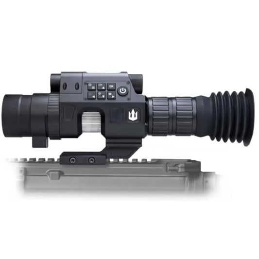 StarStrike 520x Night Vision Scope with Extendable Eyecup for Enhanced Tactical Surveillance and Precision Targeting in LowLigh