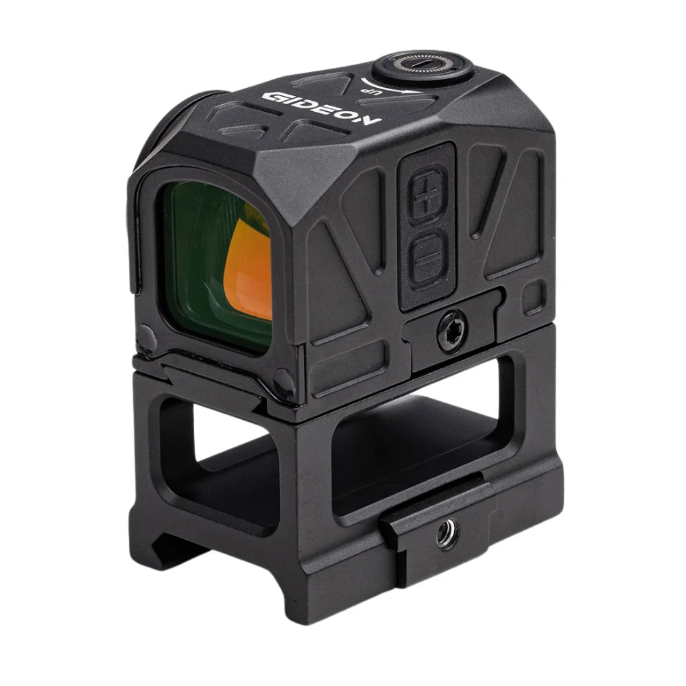 Gideon Optics Mediator Red Dot Multi-Reticle Sight 1x16mm Reflex Sight for Hunting Closed Emitter Fit for ACRO & Picatinny Rail