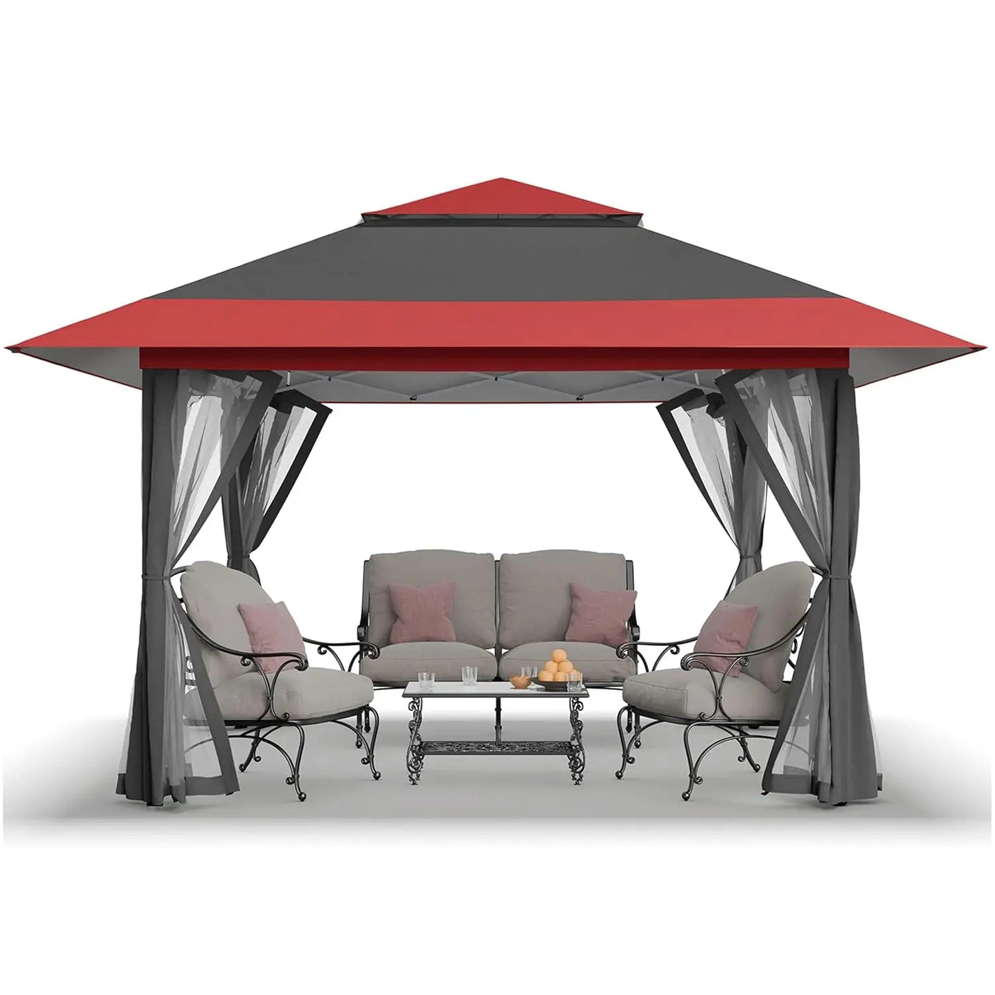 13x13 Pop Up Gazebo, Canopy Tent, Gazebos on Clearance - Outdoor Gazebo for Backyard & Patio Furniture - Carpa Pop, Customized