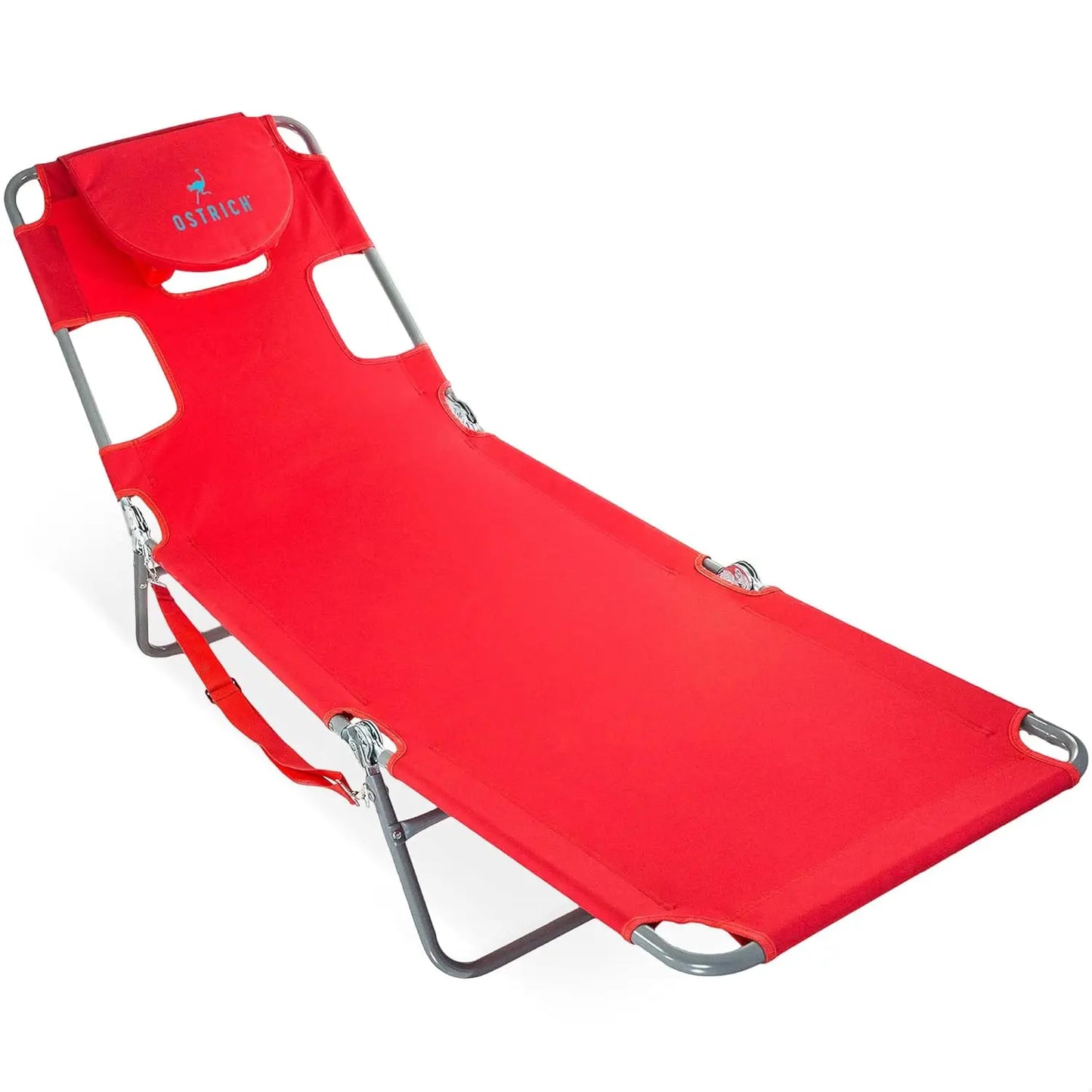 the Original Chaise 72 x 22 Inch Lounge Portable Reclining Lounger, Outdoor Patio, Beach, Lawn, Camping, or Pool, Customized