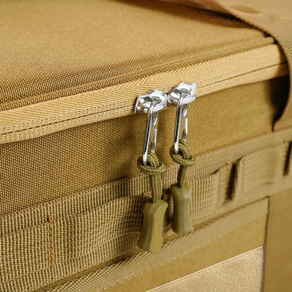 30L Camping Cooking Utensil Organizer Large Capacity Car Trunk Storage Bag Detachable Multifunctional Camping Stove Storage Case