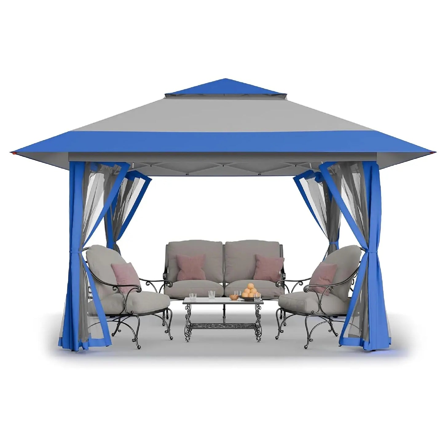 13x13 Pop Up Gazebo, Canopy Tent, Gazebos on Clearance - Outdoor Gazebo for Backyard & Patio Furniture - Carpa Pop, Customized