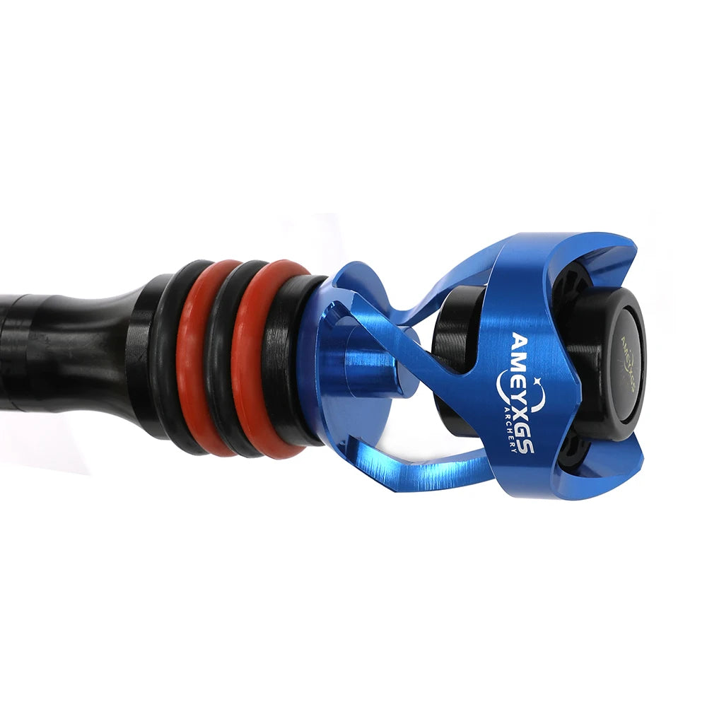 CNC Balance Bar Absorber Shock Bow Riser Damper for Outdoor Archery Recurve Bow Shooting Compound Bow Hunting Accessory