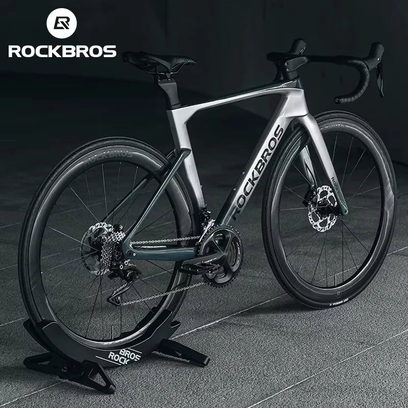 ROCKBROS Bicycle Park Rack Indoor Bike Storage Parking Stand 30-80 MM Width Adjustable For MTB Road Bike Bicycle Accessories