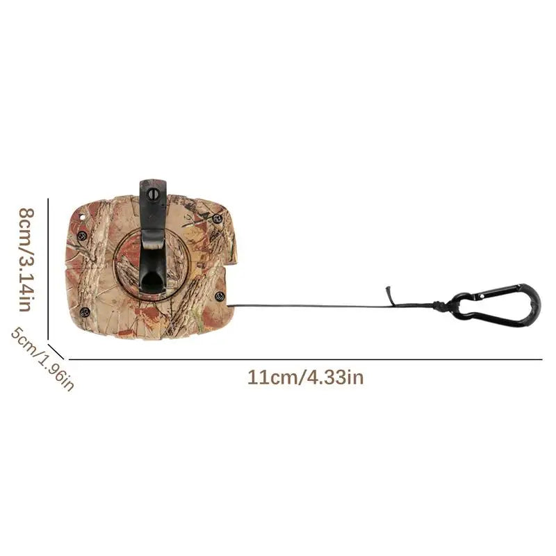 Retractable Bow Hoist Efficient Treestand Gear Hoist Bow Hunting Accessories Tree Stand Hunting Hoist Rope Noiseless Bow Hoist