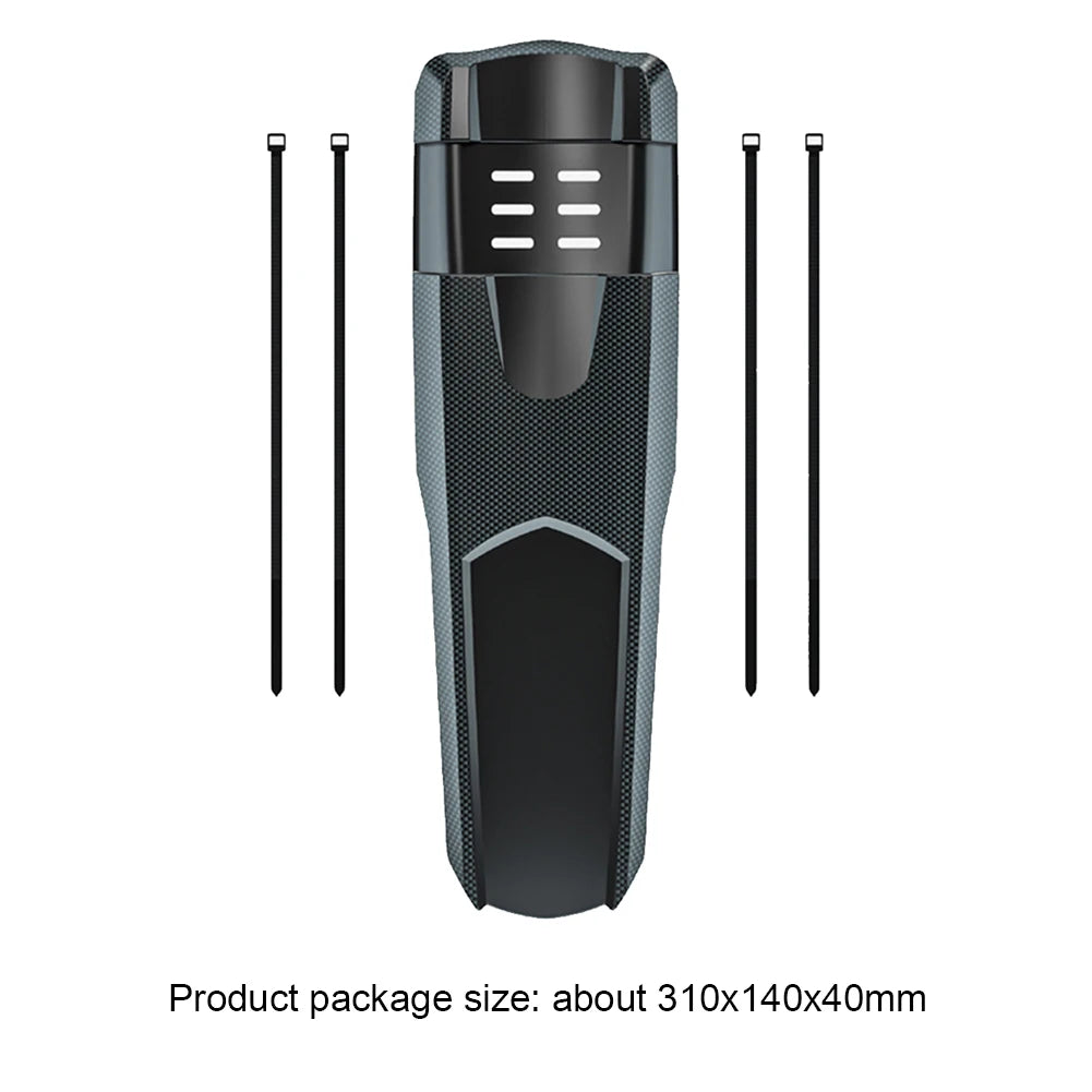 2pcs MTB Bicycle Front Rear Universal Fenders with Ties Mountain Bike Wheel Mudguard for Mountain Road Bicycle Parts