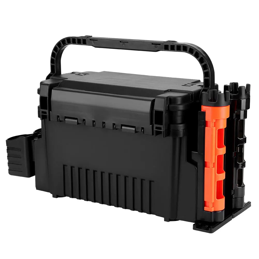 Portable Fishing Tackle Box 2 Tier Multi-functional Fishing Accessories Lure Hook Storage Case Fishing Tool Box Accessories