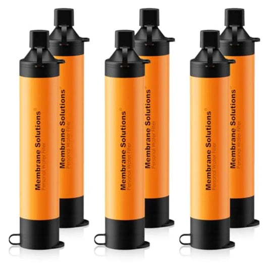Straw Water Filter S1 NSF/ANSI 42and372and401 certificated Survival Filtration Portable Gear Emergency Preparedness Supply for