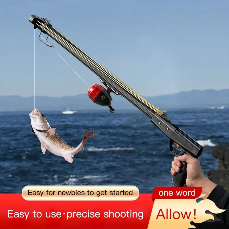 Fish shooting artifact Fully automatic fishing slingshot special high-precision powerful fishing swim bladder arrow long-range