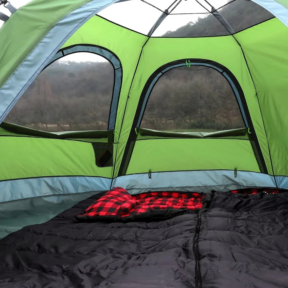 Adults Extra Large 0 Degree Sleeping Bags for Cold Weather Camping, Winter Use Below Zero, 20-15 Flannel, Big and Tall XXL