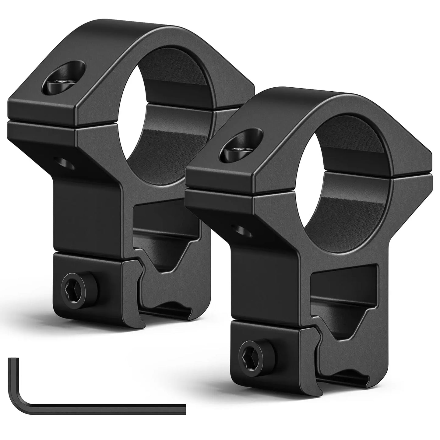 CVLIFE 1 Inch Scope Rings - Scope Mount for Dovetail and Picatinny Rails - 2 Pieces