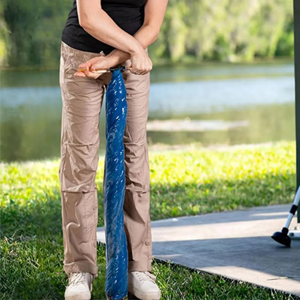 Clothes Wringer Manual Hand Crank Clothes Wringing Device Towel Wringer for Camping Hotel and Travel