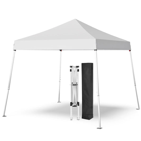 Pop Up Canopy Tent, 10x10 Outdoor Shade, Easy Set Up Tent, Portable Instant Beach Canopy Tents, Sun Shelter for Events, Parties