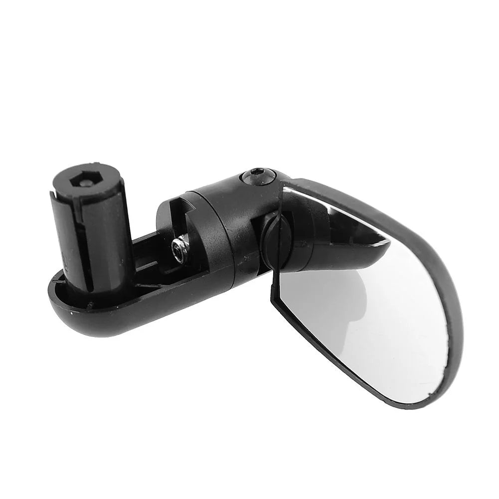 Bicycle Rearview Mirror Mini Bike Rearview Mirror Wide View Handlebar Bike Mirror Adjustable Angle for MTB Road Bike