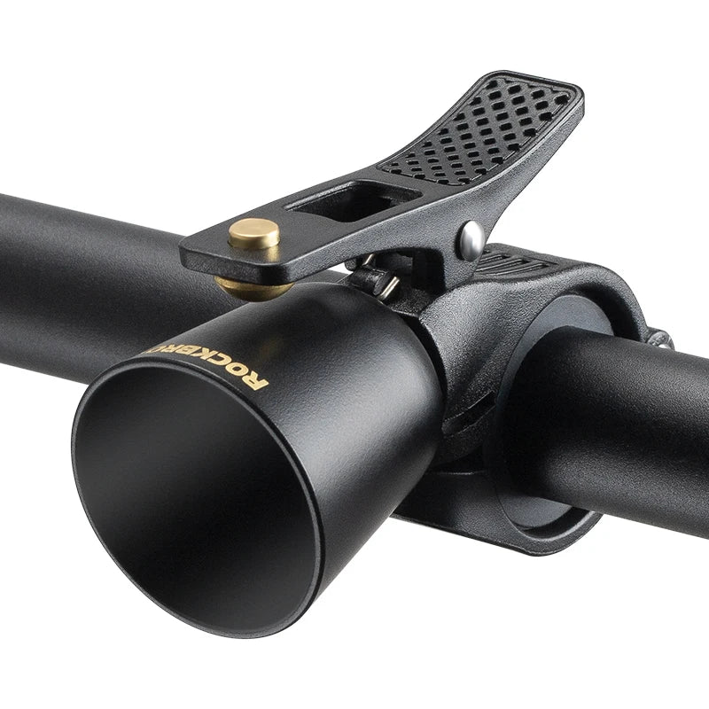 ROCKBROS Local Shipping Bicycle Bell MTB 100db Alloy  Bike Ring Copper Horn Warning Safe Crisp Cycling Bells Accessorie