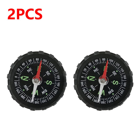 10-1PCS Mini Compass 45MM Portable Handheld Compass Outdoor Camping Hiking Travel Emergency Survival Navigation Tool
