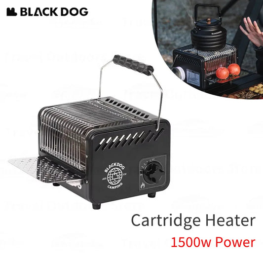 Naturehike BLACDOG Gas Heater Stove 1500W Portable Heating Radiator Fireplace Butane Stove Outdoor Camping Cartridge Heater Warm