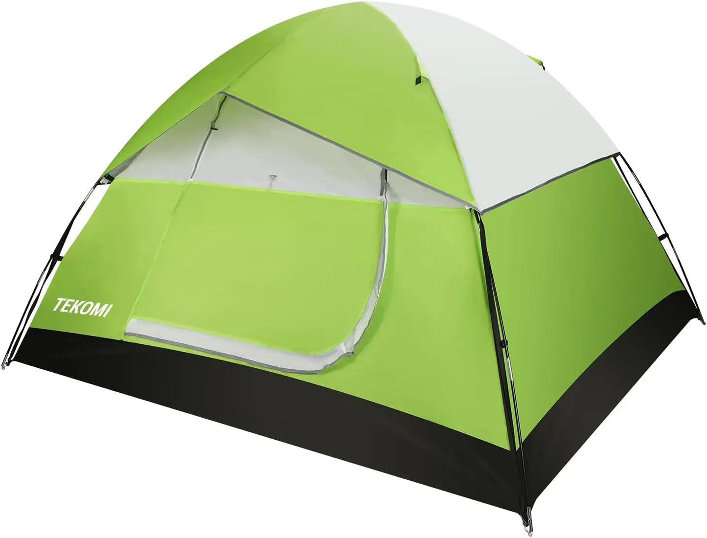 Waterproof Family Dome Tent, Instant Setup in 60 Seconds, Advanced Ventilation for Camping Hiking Outdoor, Dark Green
