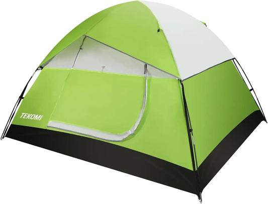 Waterproof Family Dome Tent, Instant Setup in 60 Seconds, Advanced Ventilation for Camping Hiking Outdoor, Dark Green