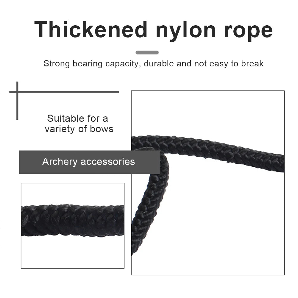 Crossbows Cocking Device Cocking Aid Double Handle Strings Cocking Tool Braided Rope Crossbows Cocker Hunting Accessories