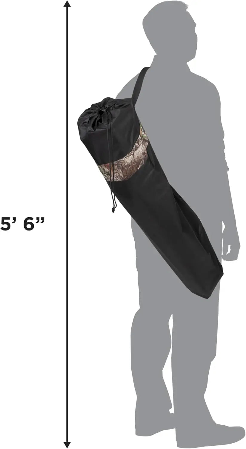 Vanish Padded Armchair with Backrest, Realtree Edge Camo